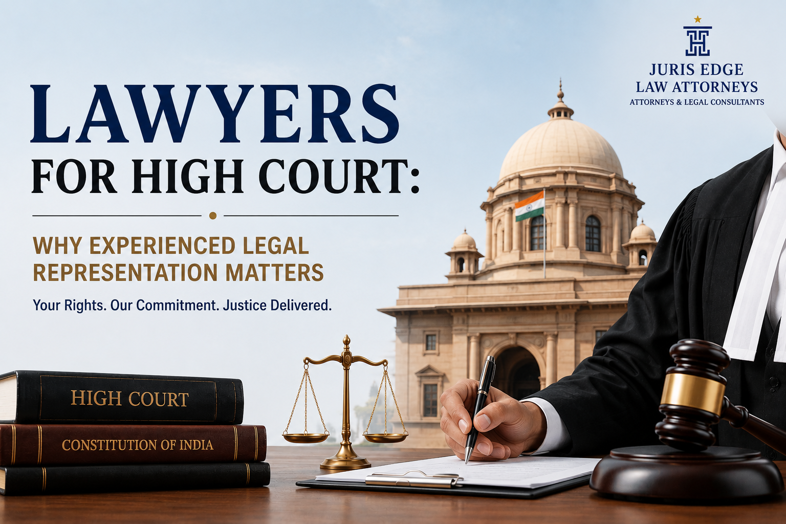 Experienced lawyers for High Court legal representation in India